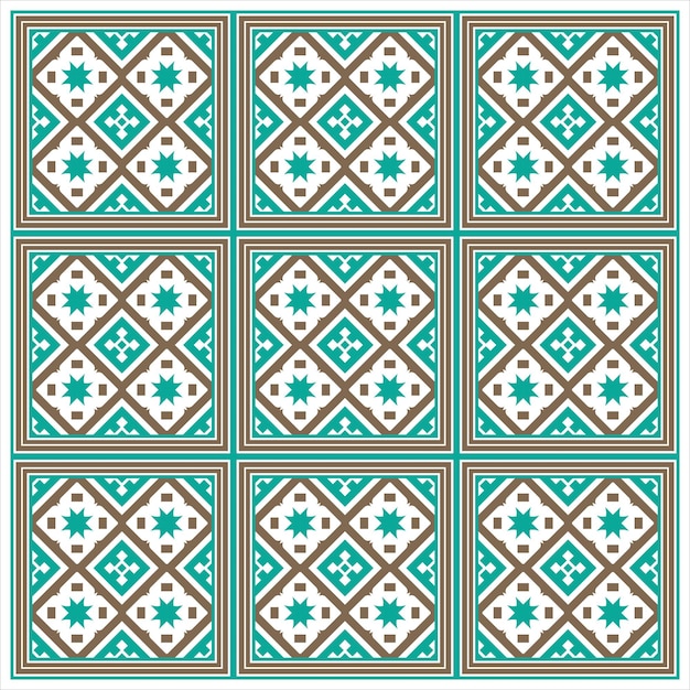 Patrón geométrico sin costuras vector sin costuras Abstracto Patrones simétricos azulejos geométricos Diseño