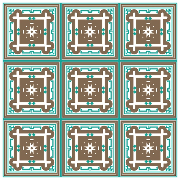 Patrón geométrico sin costuras vector sin costuras Abstracto Patrones simétricos azulejos geométricos Diseño