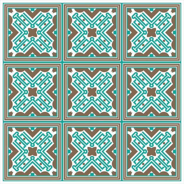 Patrón geométrico sin costuras vector sin costuras Abstracto Patrones simétricos azulejos geométricos Diseño