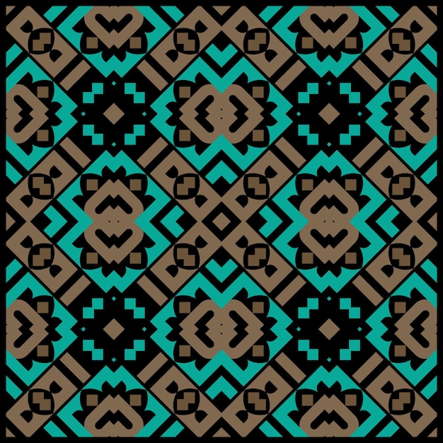 Patrón geométrico sin costuras vector sin costuras Abstracto Patrones simétricos azulejos geométricos Diseño