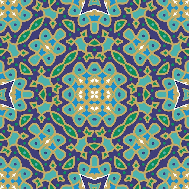 Patrón geométrico sin costuras vector sin costuras Abstracto Patrones de textura elegante azulejos simétricos