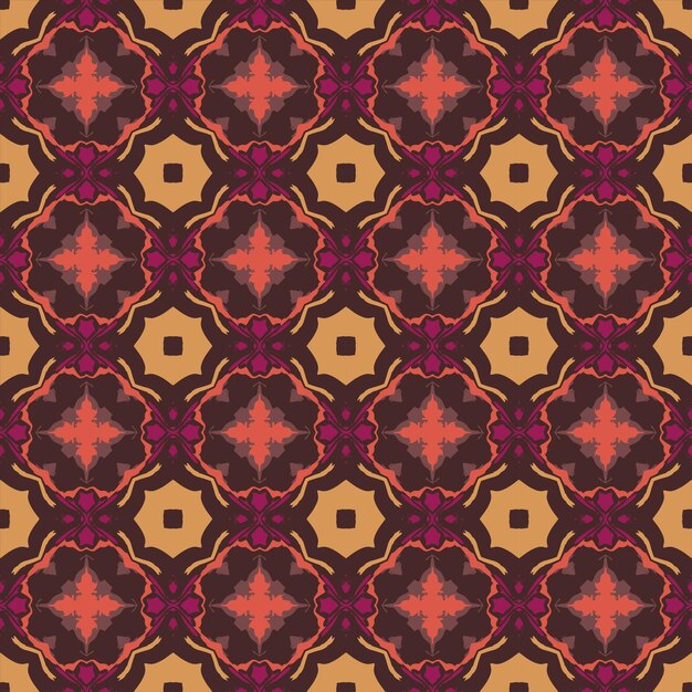 Patrón geométrico sin costuras vector sin costuras Abstracto Patrones de textura elegante azulejos simétricos