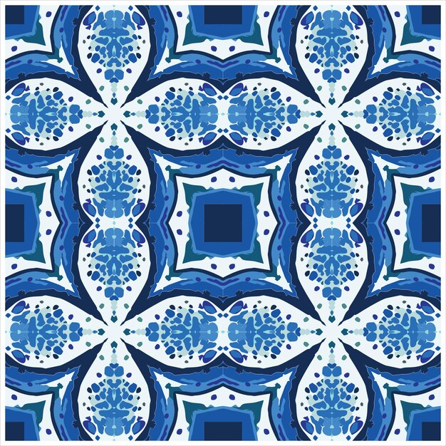 Patrón geométrico sin costuras vector sin costuras Abstracto Patrones de textura elegante azulejos simétricos