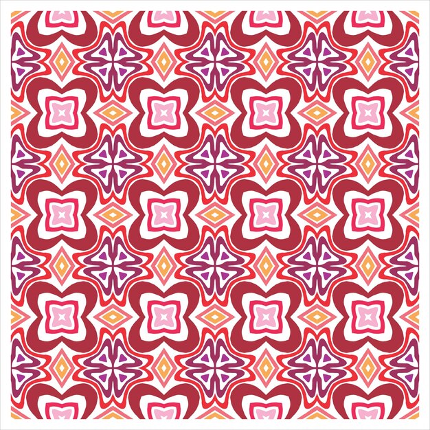 Patrón geométrico sin costuras vector sin costuras Abstracto Patrones de textura elegante azulejos simétricos