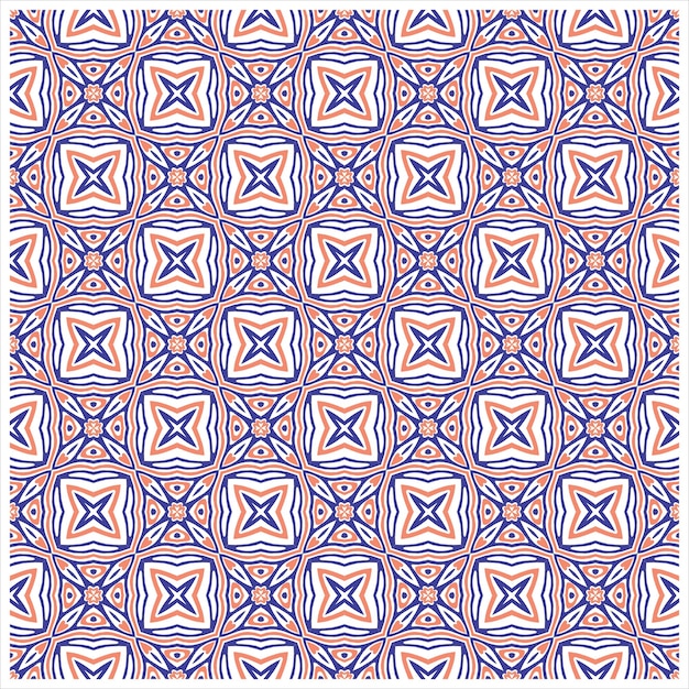 Patrón geométrico sin costuras vector sin costuras Abstracto Patrones de textura elegante azulejos simétricos