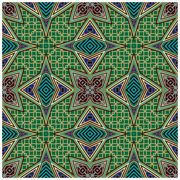 Patrón geométrico sin costuras vector sin costuras Abstracto Patrones de textura elegante azulejos simétricos