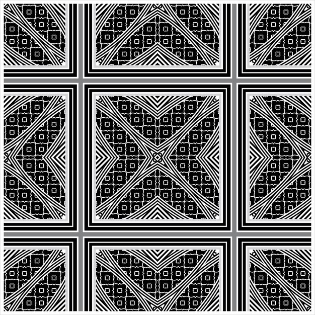 Patrón geométrico sin costuras vector sin costuras Abstracto Patrones de textura elegante azulejos simétricos
