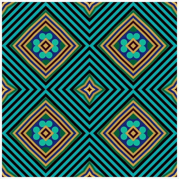 Patrón geométrico sin costuras vector sin costuras Abstracto Patrones de textura elegante azulejos simétricos