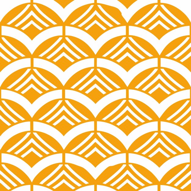 patrón geométrico sin costuras vectorial japonés kumiko