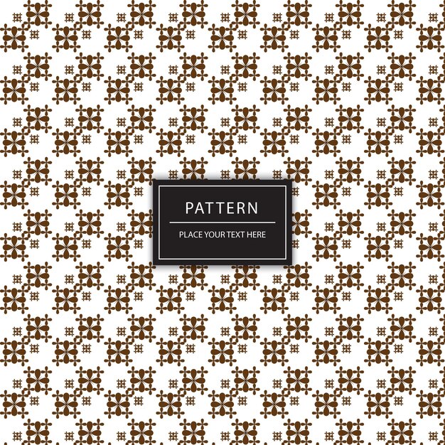 patrón geométrico decorativo vectorial