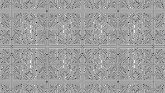 Patrón geométrico de diseño abstracto