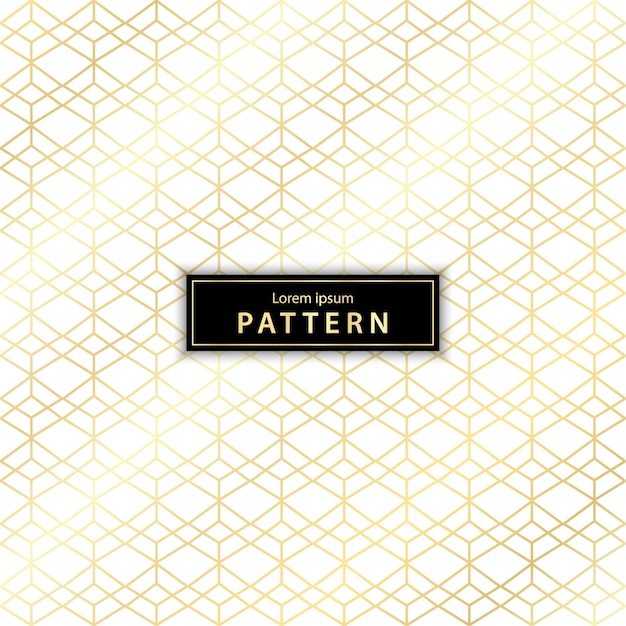 Patrón geométrico elegante