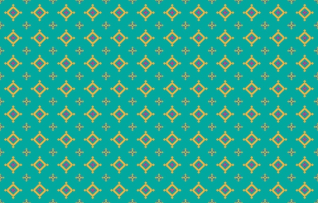 Patrón geométrico étnico oriental Diseño tradicional para ropa, tela, libro y plano