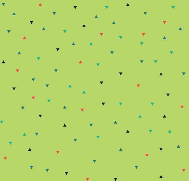 Patrón geométrico sin fisuras con triángulos. Fondo multicolor sin fin.