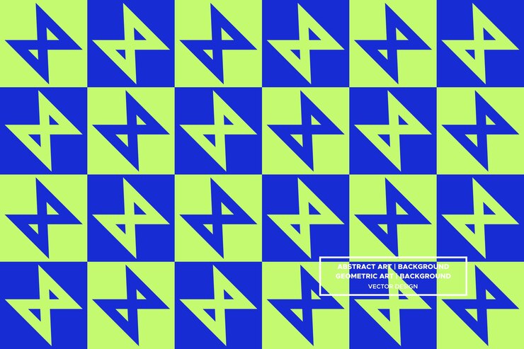Patrón geométrico Fondo geométrica Abstracto Fondo elementos de diseño de la página web Zig Zag Verde