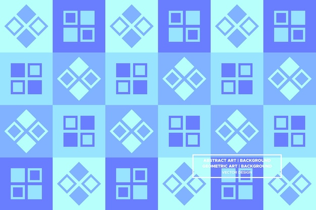 Patrón geométrico Fondo geométrica Resumen Fondo elementos de diseño del sitio web cuadrados azules