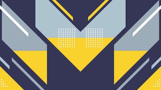 patrón geométrico en forma de triángulos ilustración vectorial