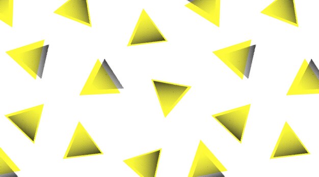 Patrón geométrico Halfton Triángulo estilo Halfton en patrón para fondo de papel tapiz textil