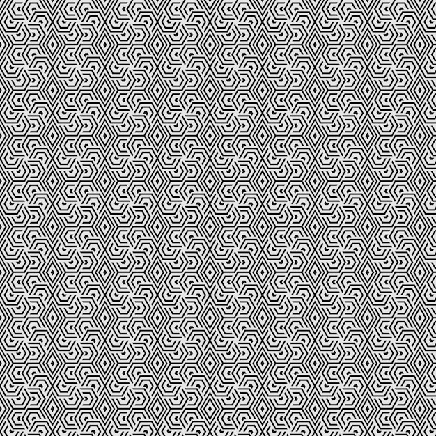 Patrón geométrico hexagonal abstracto