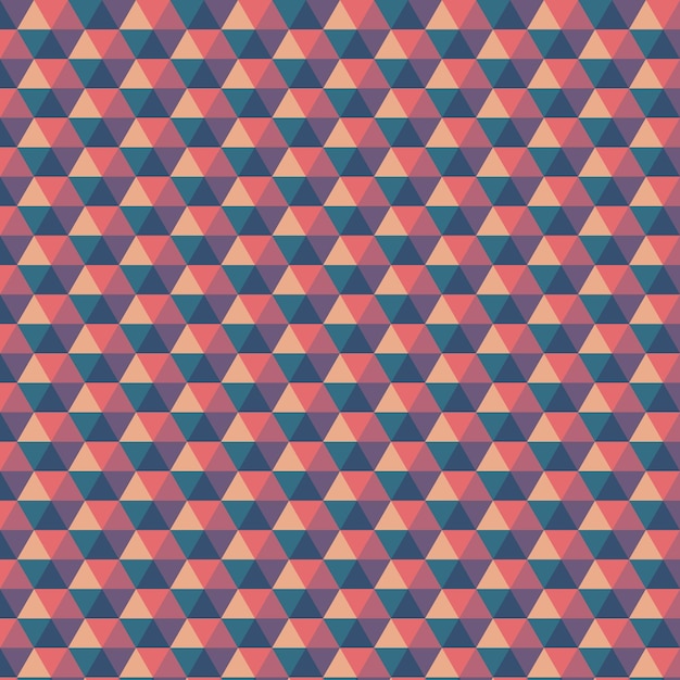 patrón geométrico hexagonal sin costuras de color abstracto