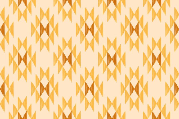 Patrón geométrico ikat sin costurasDiseño de patrón tradicional étnico moderno para telaropaalfombra