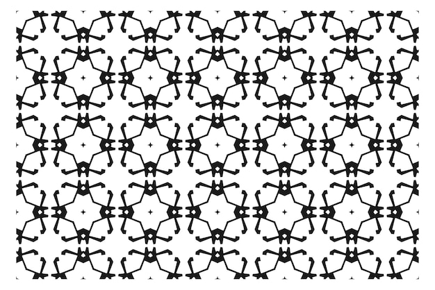 Patrón geométrico islámico mandala abstracta elemento decorativo étnico