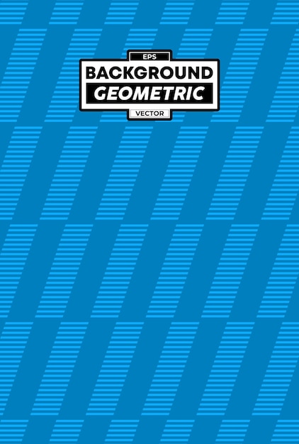 Patrón geométrico línea azul vertical jersey deporte fondo