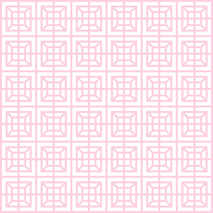 Vector patrón geométrico, línea de fondo transparente simple textura fina y color rosa claro