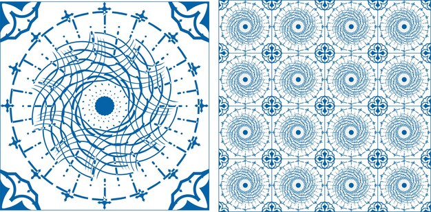 Patrón geométrico línea matriz mágica diseño gráfico abstracto impresión papel tapiz fondo vector patrón