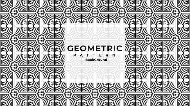 Patrón geométrico de líneas abstractas sin fisuras