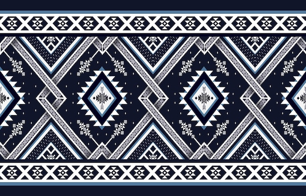 Vector patrón geométrico nativo americano tradicional diseño para alfombra de tela étnica ropa de estilo ikat