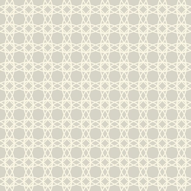 Patrón geométrico neutro sin costuras con elementos de círculo redondo. Textura neutra enlosable para un sinfín de papeles pintados. ilustración vectorial