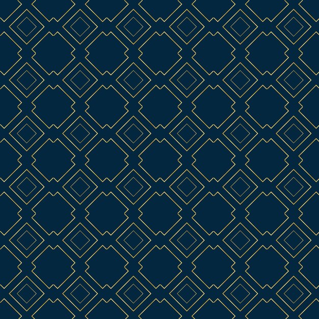 Patrón geométrico plano vectorial