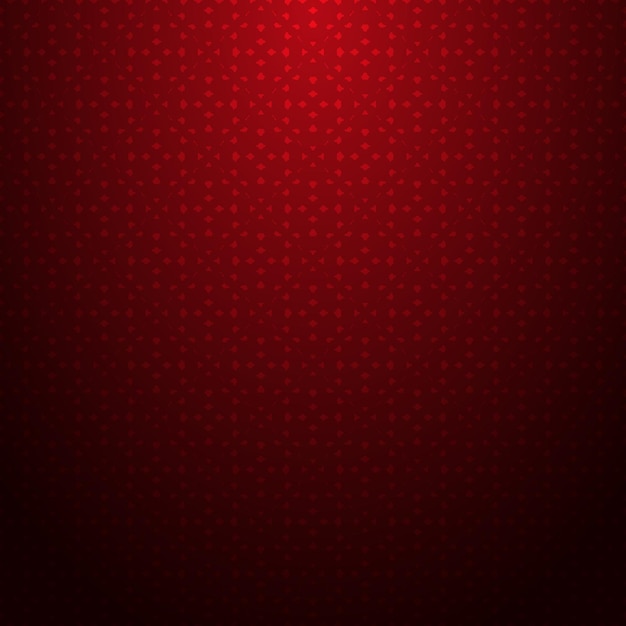 Patrón geométrico rojo