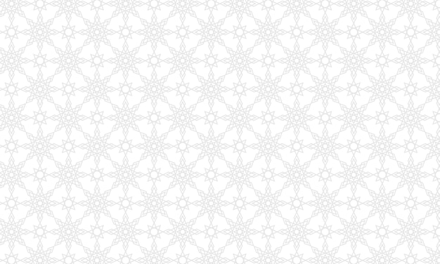 Patrón geométrico sagrado perfecto para diseños de Ramadán y Eid