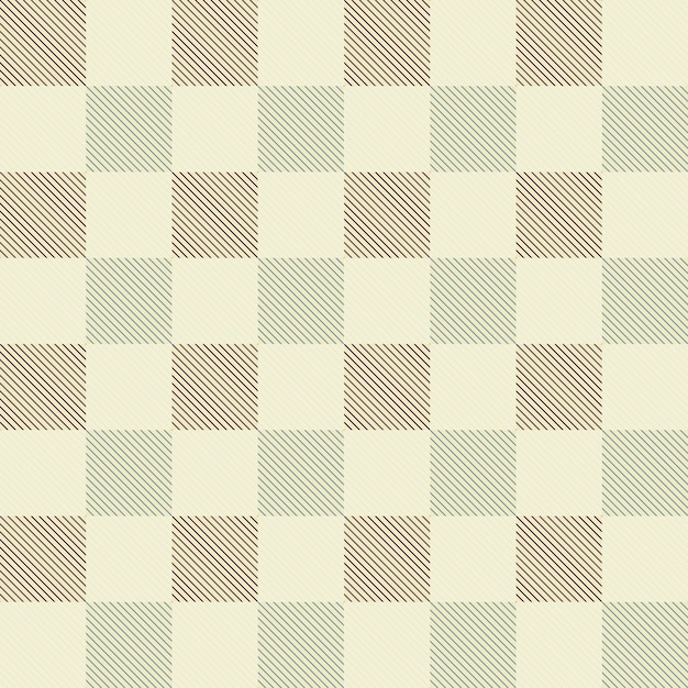 Patrón geométrico textil vectorial en estilo retro Fondo de tela de color Textura a cuadros rayada