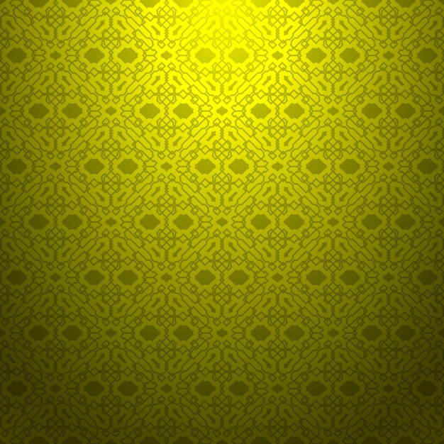 Patrón geométrico con textura de rayas abstractas amarillas Ilustración vectorial