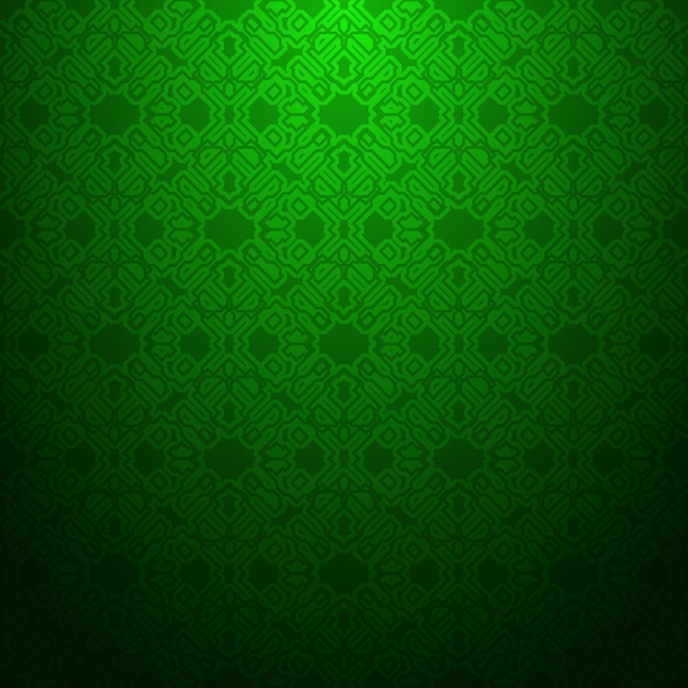 Patrón geométrico texturizado abstracto verde Ilustración vectorial