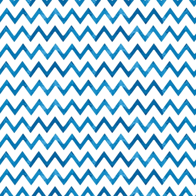 Vector patrón geométrico transparente azul acuarela con ondas