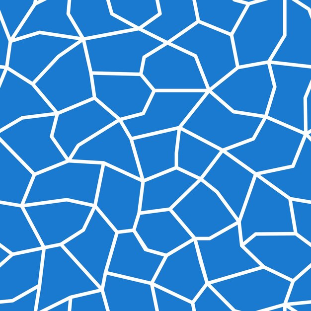 Patrón geométrico transparente azul diseño sin fin de textura de azulejo contemporáneo fondo poligonal