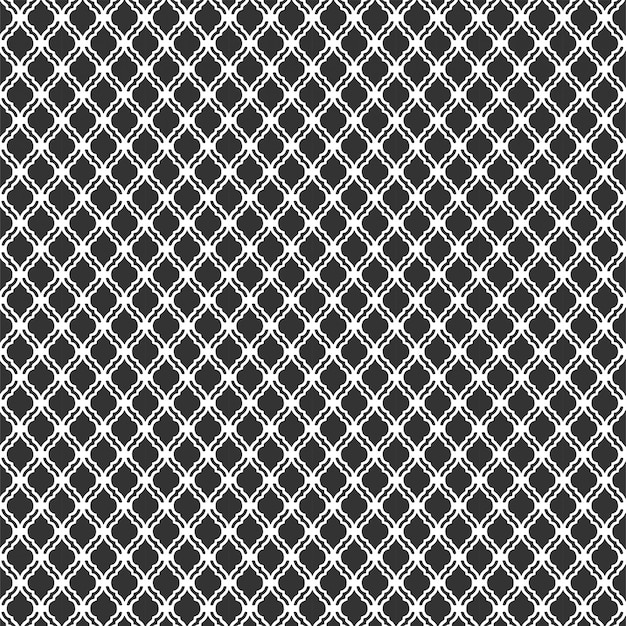 Patrón geométrico transparente blanco y negro