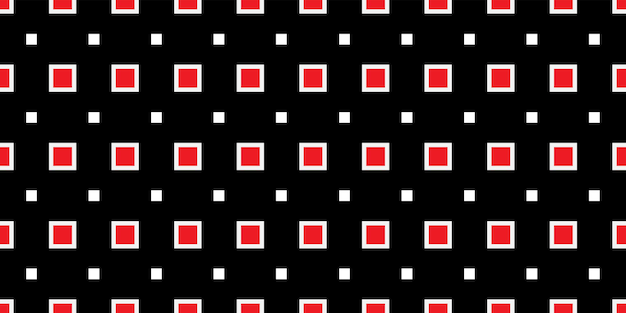 Patrón geométrico transparente Los colores rojo y negro son colores casuales modernos