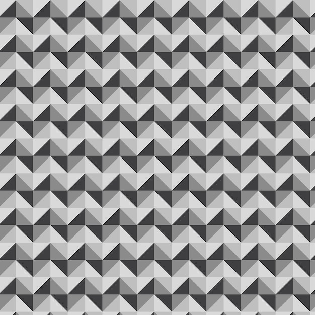 Patrón geométrico transparente Fondo vectorial Colores gris y blanco