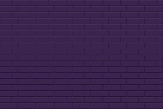 Patrón geométrico transparente de pared de ladrillo Mosaico textura de piedra repetible fondo simple violeta
