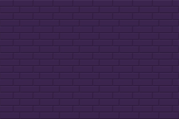 Patrón geométrico transparente de pared de ladrillo Mosaico textura de piedra repetible fondo simple violeta