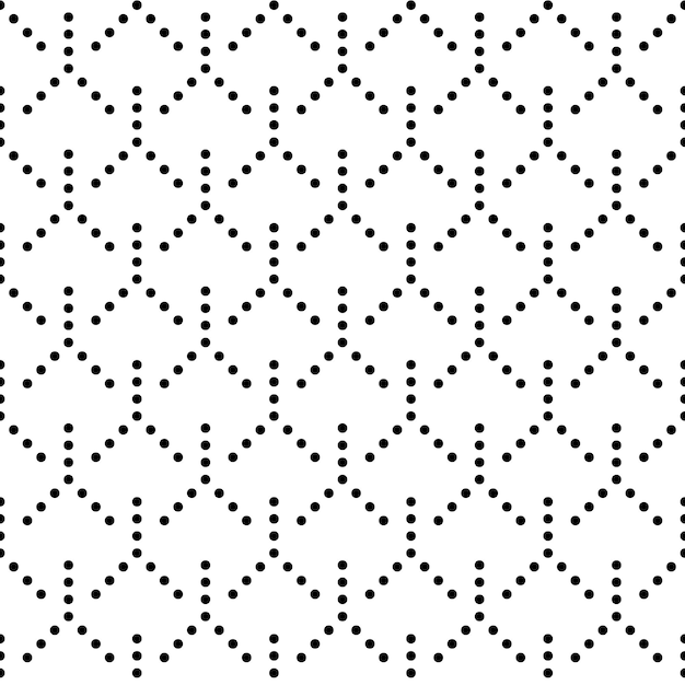 Patrón geométrico transparente con puntos y líneas para texturas textiles y fondos simples