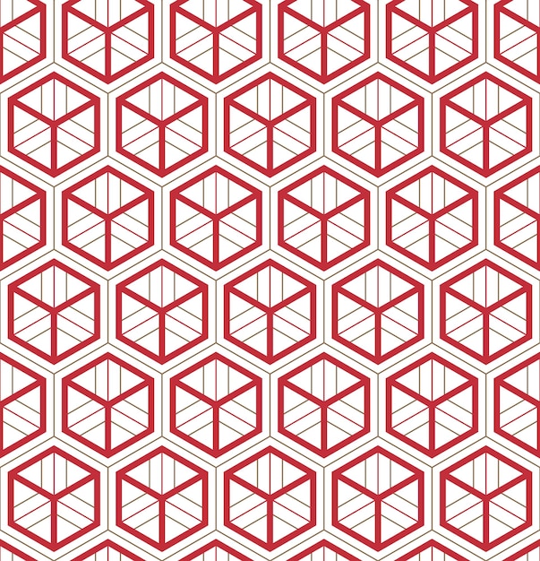 Patrón geométrico transparente de vector Adorno antiguo chino clásico adaptado a las tendencias modernas Fondo lineal totalmente editable con máscara de recorte puede cambiar el grosor de las líneas composición de color