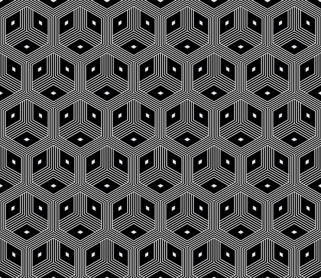 Patrón geométrico transparente de vector Adorno antiguo chino clásico adaptado a las tendencias modernas Fondo lineal totalmente editable con máscara de recorte puede cambiar el grosor de las líneas composición de color