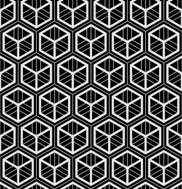 Patrón geométrico transparente de vector Adorno antiguo chino clásico adaptado a las tendencias modernas Fondo lineal totalmente editable con máscara de recorte puede cambiar el grosor de las líneas composición de color