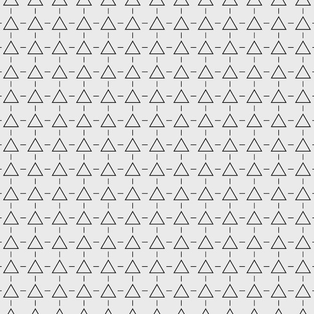 Patrón geométrico triangular